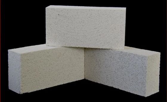 Tijolos resistentes ao calor do bloco refratário para o branco profissional do forno da pizza