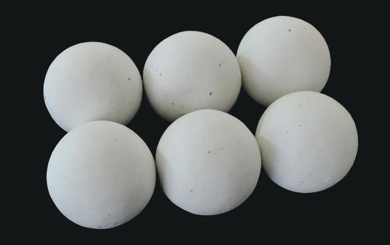 Bolas do óxido de alumínio de pureza alta esfera cerâmica de moedura de 10 bolas dos meios da alumina do milímetro