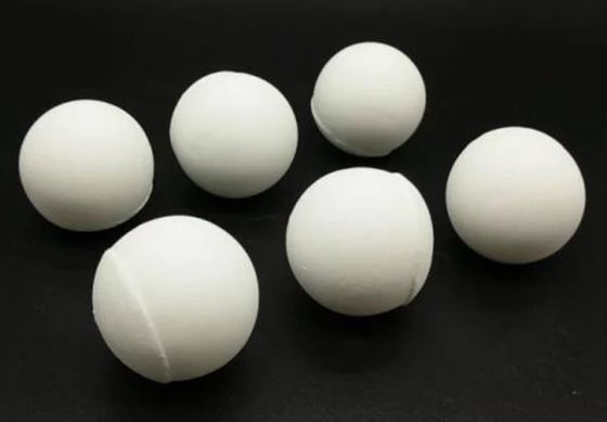 Bolas do óxido de alumínio de pureza alta esfera cerâmica de moedura de 10 bolas dos meios da alumina do milímetro