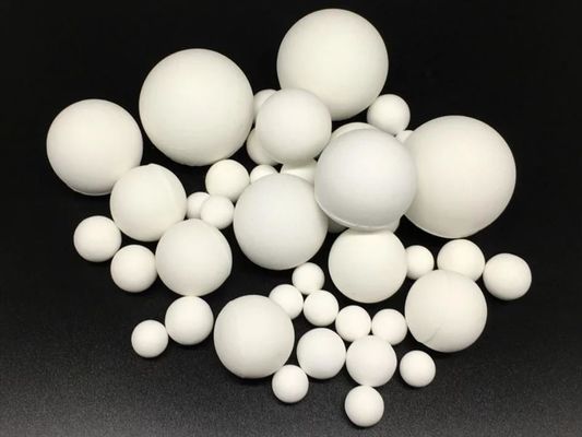 Bolas do óxido de alumínio de pureza alta esfera cerâmica de moedura de 10 bolas dos meios da alumina do milímetro