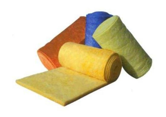 Fazer isolamento sonoro a isolação das lãs de vidro de 100mm para o padrão de construção do CE do telhado