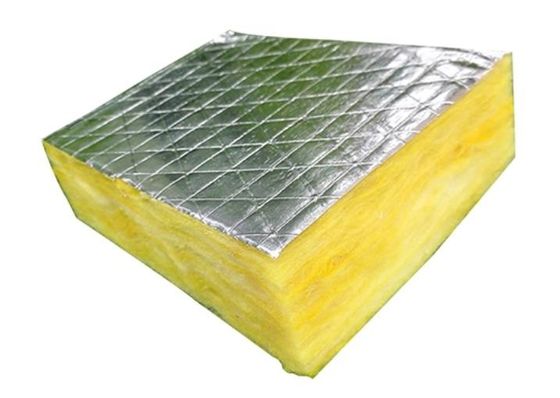 Fazer isolamento sonoro a isolação das lãs de vidro de 100mm para o padrão de construção do CE do telhado