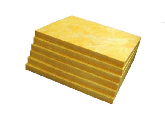 Fogo - certificado à prova de som do CE do rolo das lãs de vidro da isolação resistente das lãs de vidro de 25mm